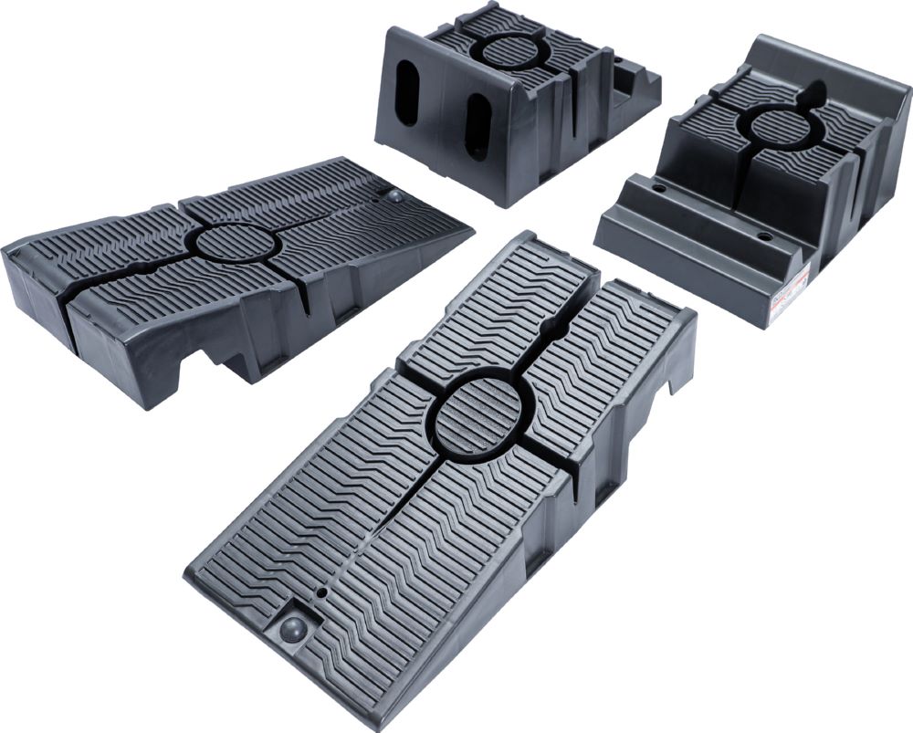 Produktbild Auffahrrampen Satz Kunststoff extra hoch 2 teilig bild 2