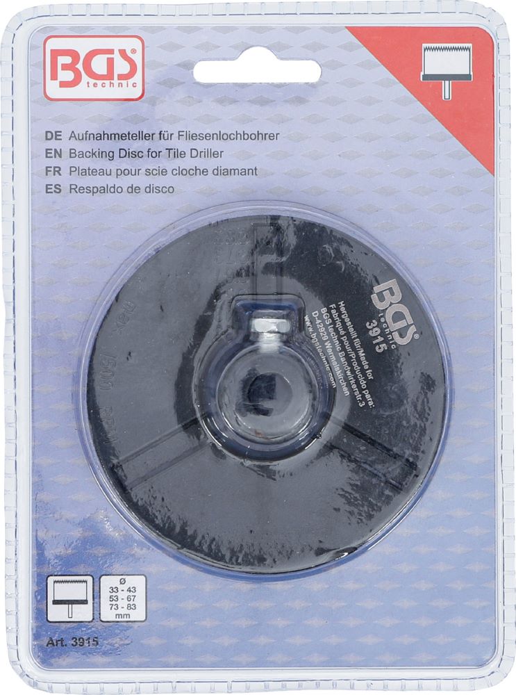 Produktbild Aufnahmeteller für Fliesenlochbohrer bild 4