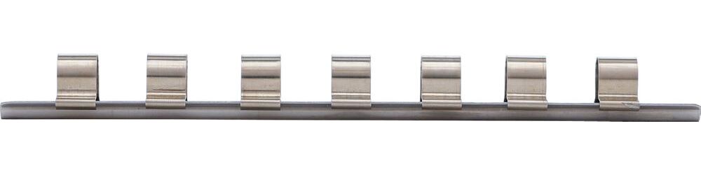 Produktbild Aufsteckschiene mit 7 Clips 12,5 mm 1/2 Zoll bild 4