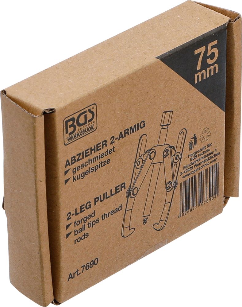 Produktbild BGS Außen Innenabzieher 2-armig 65 - 100 mm bild 4