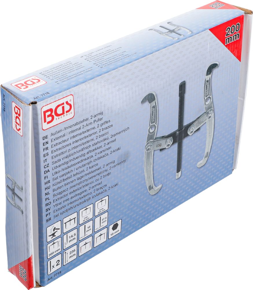 Produktbild BGS Außen Innenabzieher 2-armig 40 - 225 mm bild 4