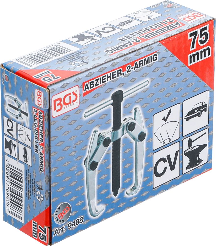 Produktbild BGS Außen Innenabzieher 2-armig max. 75 mm bild 4