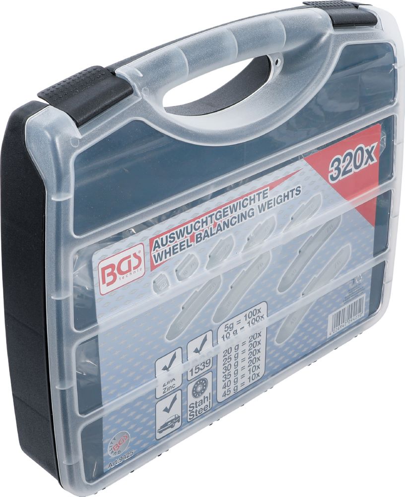 Produktbild Auswuchtgewichte Sortiment 320 teilig bild 5