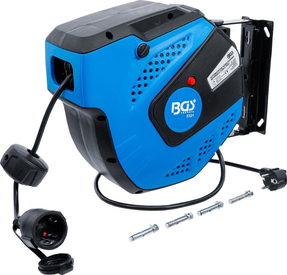 Produktbild BGS Automatische Kabeltrommel 15 meter