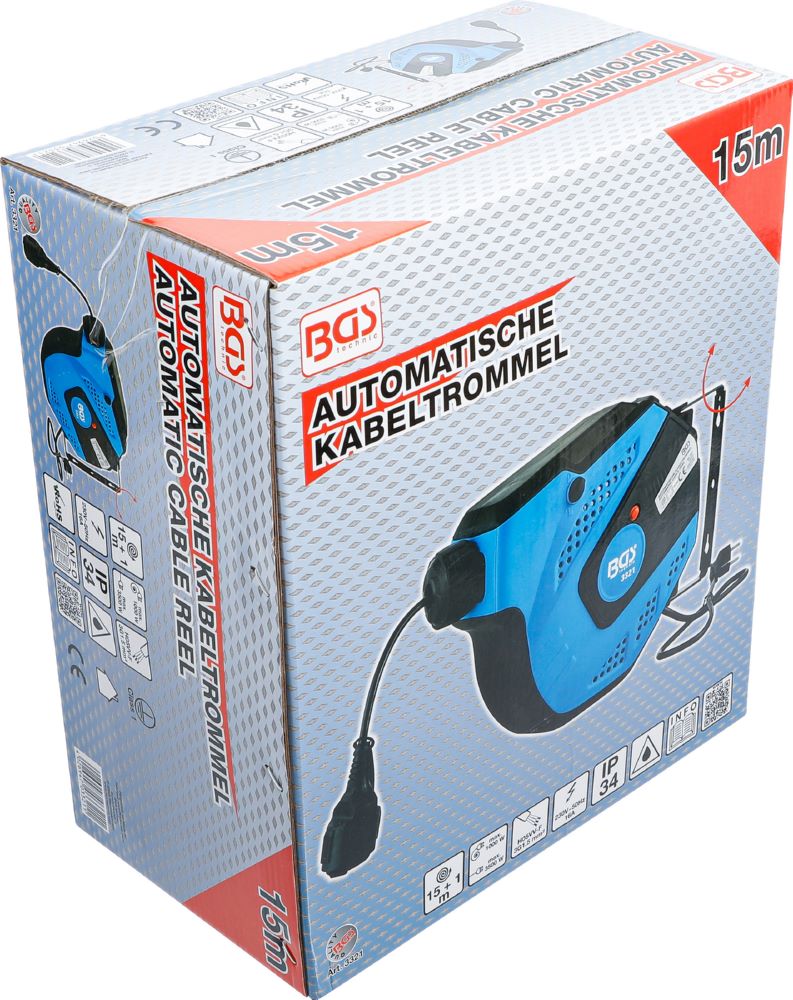 Produktbild Automatische Kabeltrommel 15 meter bild 6