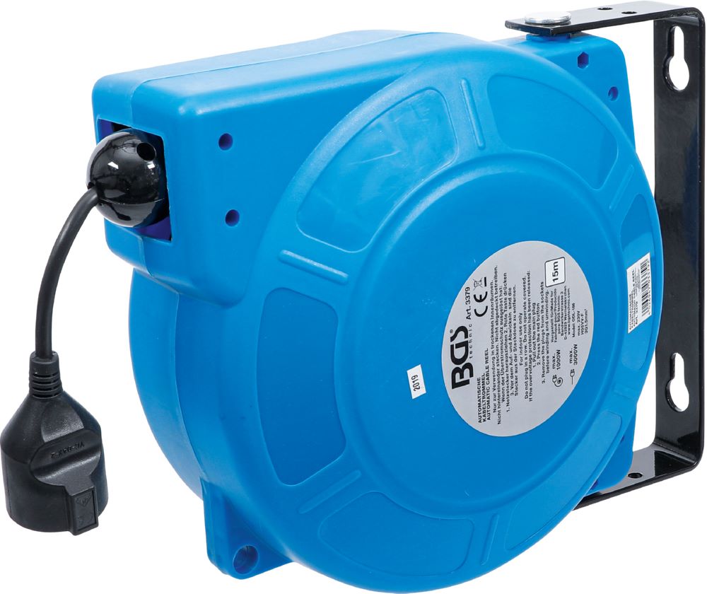 Produktbild BGS Automatische Kabeltrommel 15 meter Schutzklasse 1