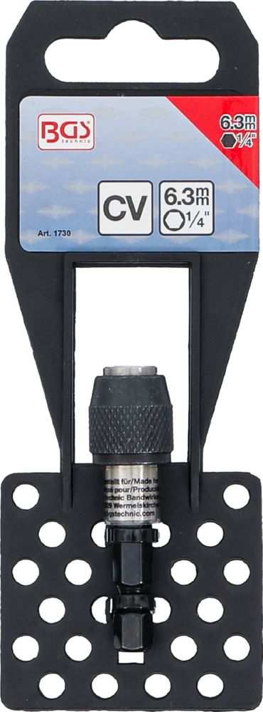 Produktbild Automatischer Bithalter Abtrieb Innensechskant 1/4 Zoll 50 mm bild 4