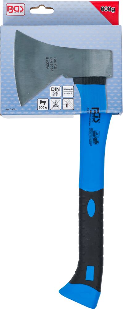 Produktbild BGS Beil 600 g mit Fiberglasstiel bild 4
