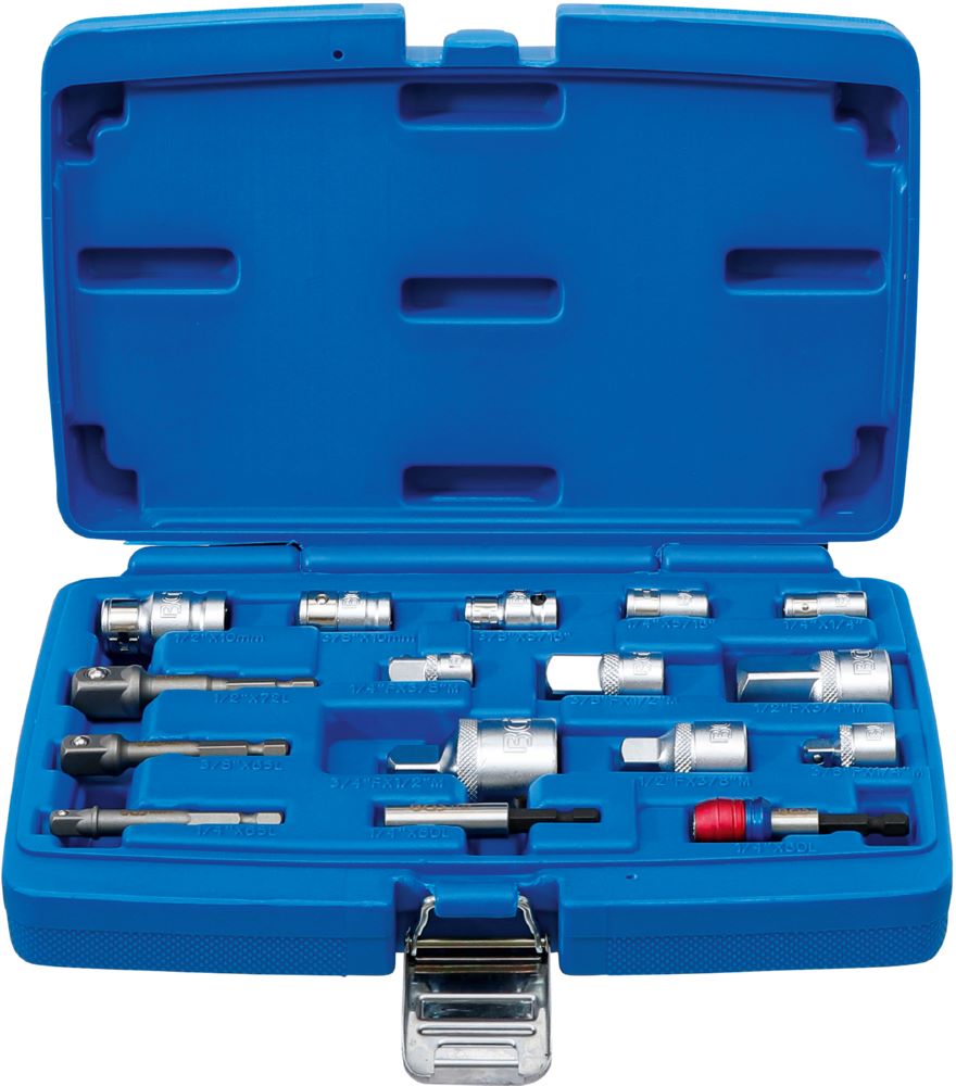 Produktbild Bit Adapter Steckschlüssel Adapter Satz 16 teilig bild 2