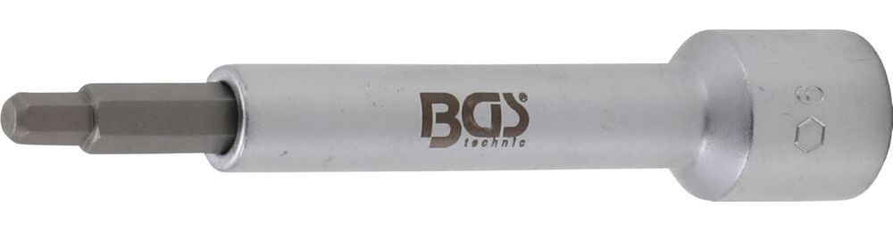 Produktbild BGS Bit-Einsatz Antrieb Innenvierkant 12,5 mm 1/2 Zoll Innensechskant 6 mm