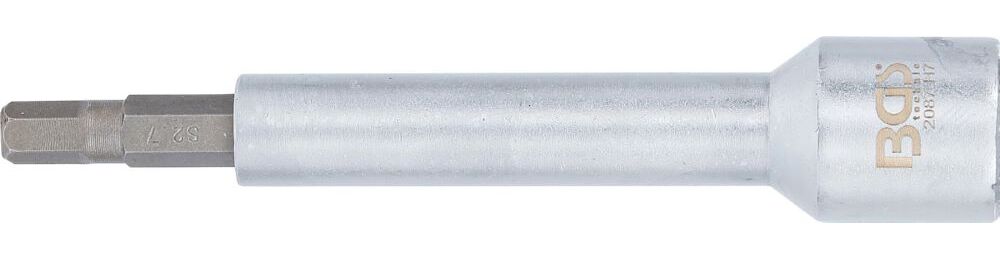 Produktbild BGS Bit-Einsatz Antrieb Innenvierkant 12,5 mm 1/2 Zoll Innensechskant 7 mm bild 2