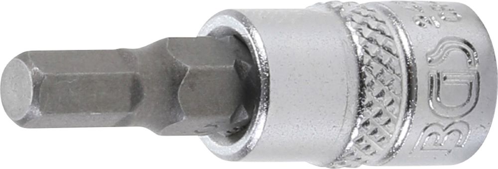 Produktbild BGS Bit Einsatz Innensechskant 5 mm Antrieb Innenvierkant 6,3 mm 1/4 Zoll