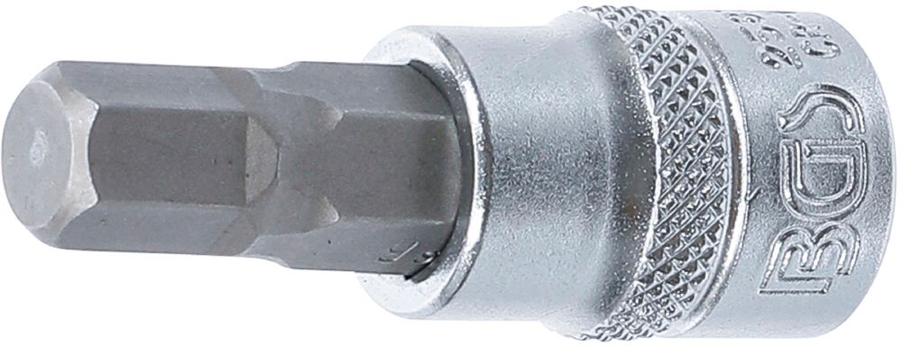 Produktbild BGS Bit Einsatz Innensechskant 9 mm Antrieb Innenvierkant 10 mm 3/8 Zoll