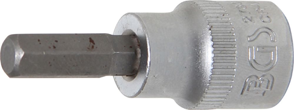 Produktbild BGS Bit Einsatz Innensechskant 9/32 Zoll Antrieb Innenvierkant 10 mm 3/8 Zoll