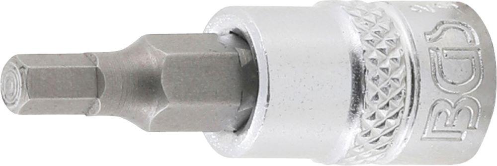 Produktbild BGS Bit Einsatz Innensechskant 5/32 Zoll Antrieb Innenvierkant 6,3 mm 1/4 Zoll