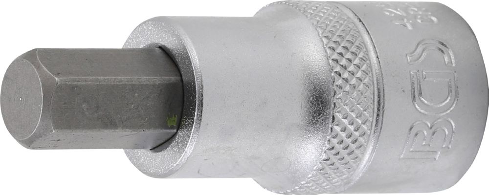 Produktbild BGS Bit Einsatz Innensechskant 10 mm Antrieb Innenvierkant 12,5 mm 1/2 Zoll
