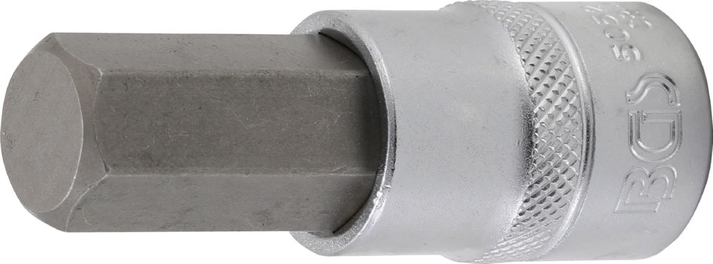 Produktbild BGS Bit Einsatz Innensechskant 17 mm Antrieb Innenvierkant 12,5 mm 1/2 Zoll