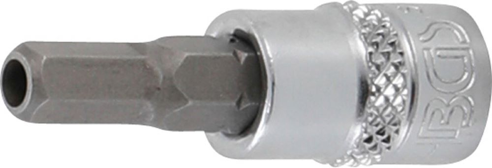 Produktbild BGS Bit Einsatz Innensechskant Bohrung 5,5 mm Antrieb Innenvierkant 6,3 mm 1/4 Zoll