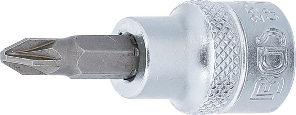 Produktbild BGS Bit Einsatz Kreuzschlitz PZ2 Antrieb Innenvierkant 10 mm 3/8 Zoll