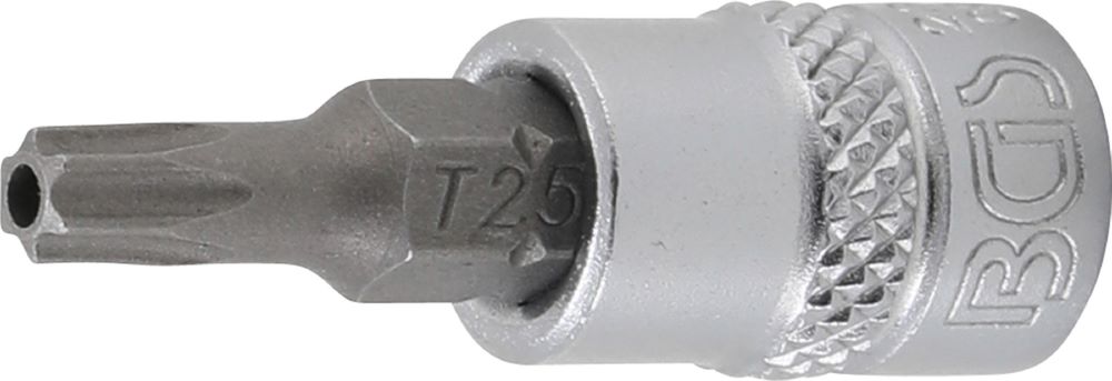 Produktbild BGS Bit Einsatz T25 Antrieb Innenvierkant 6,3 mm 1/4 Zoll