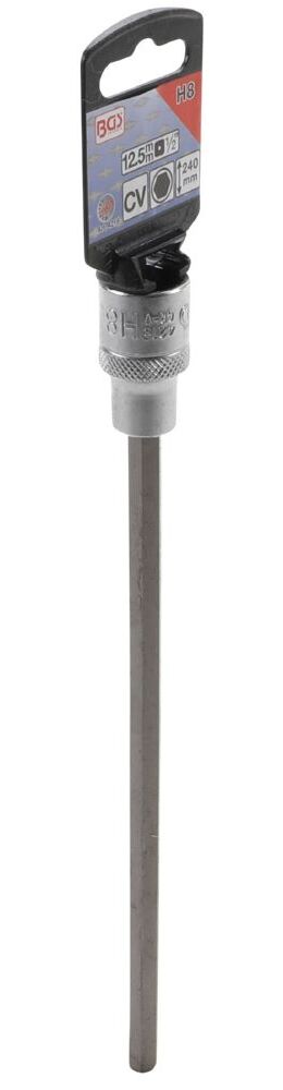Produktbild Bit Einsatz Innensechskant 8 mm Länge 240 mm Antrieb Innenvierkant 12,5 mm bild 2