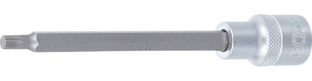 Produktbild BGS Bit Einsatz Innenvielzahn M6 Länge 140 mm Antrieb Innenvierkant 12,5 mm