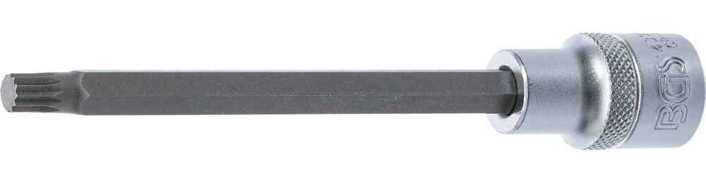 Produktbild BGS Bit Einsatz Innenvielzahn M8 Länge 140 mm Antrieb Innenvierkant 12,5 mm