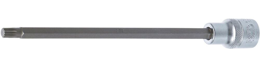 Produktbild BGS Bit Einsatz Innenvielzahn M8 Länge 200 mm Antrieb Innenvierkant 12,5 mm 1/2 Zoll