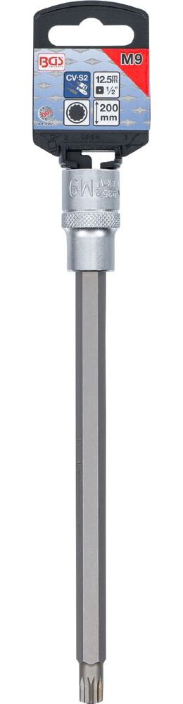 Produktbild Bit Einsatz Innenvielzahn M9 Länge 200 mm Antrieb Innenvierkant 12,5 mm bild 2