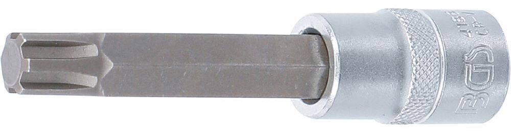 Produktbild BGS Bit Einsatz Keil Profil M12 Länge 100 mm Antrieb Innenvierkant 12,5 mm 1/2 Zoll