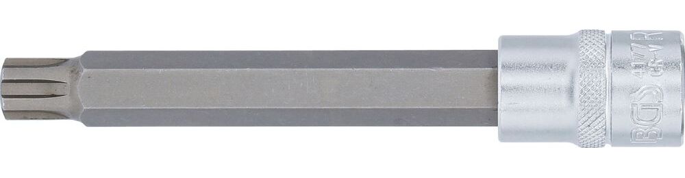 Produktbild Bit Einsatz Keil-Profil M13 Länge 140 mm Antrieb Innenvierkant 12,5 mm 1/2 Zoll bild 2