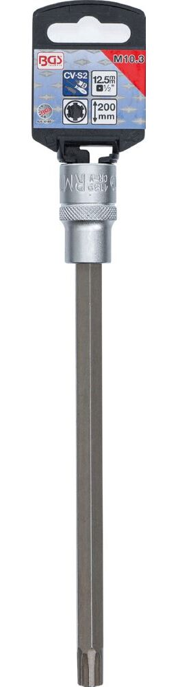 Produktbild Bit Einsatz Keil-Profil M10,3 Länge 200 mm Antrieb Innenvierkant 12,5 mm bild 2