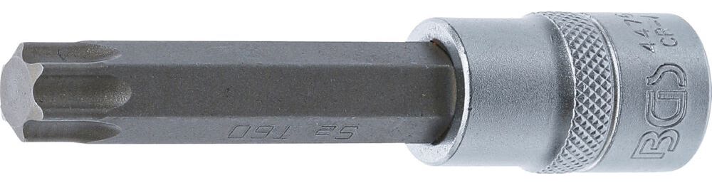 Produktbild BGS Bit Einsatz T60 Länge 100 mm Antrieb Innenvierkant 12,5 mm 1/2 Zoll