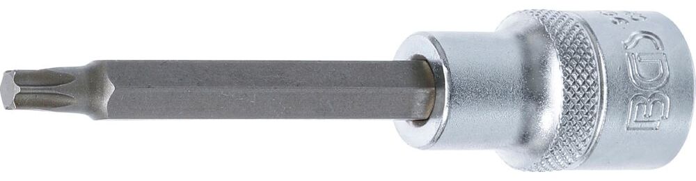 Produktbild BGS Bit Einsatz T35 Länge 100 mm Antrieb Innenvierkant 12,5 mm 1/2 Zoll