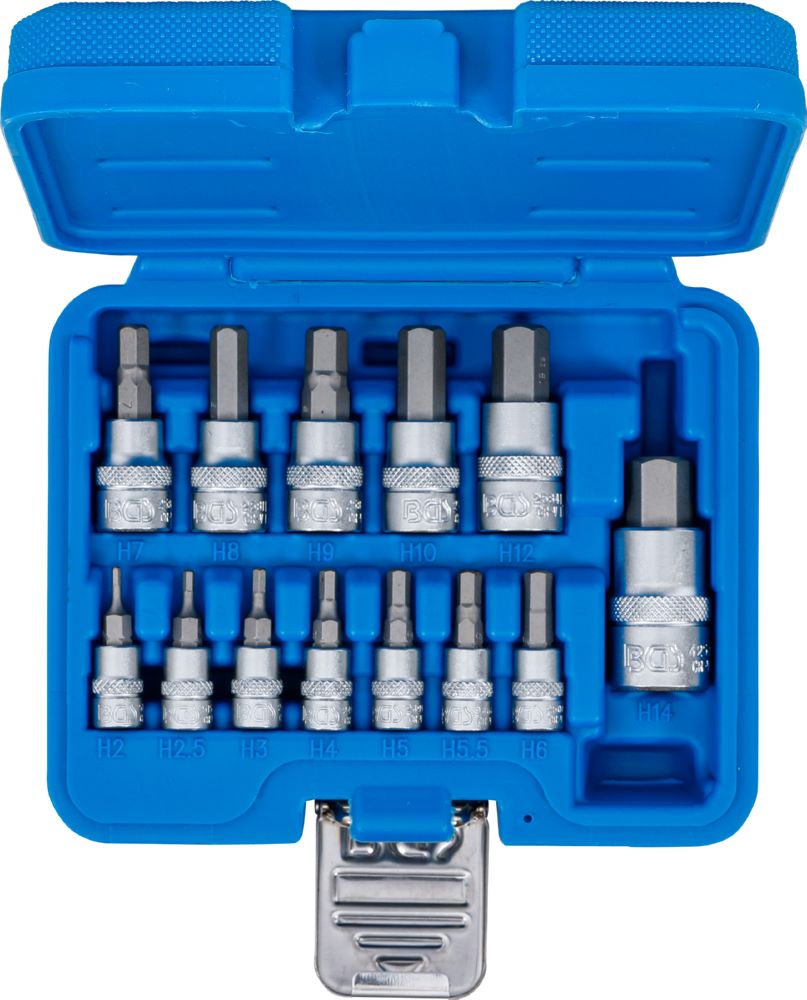 Produktbild Bit Einsatz Satz Innensechskant 2 - 14 mm 13 teilig bild 4