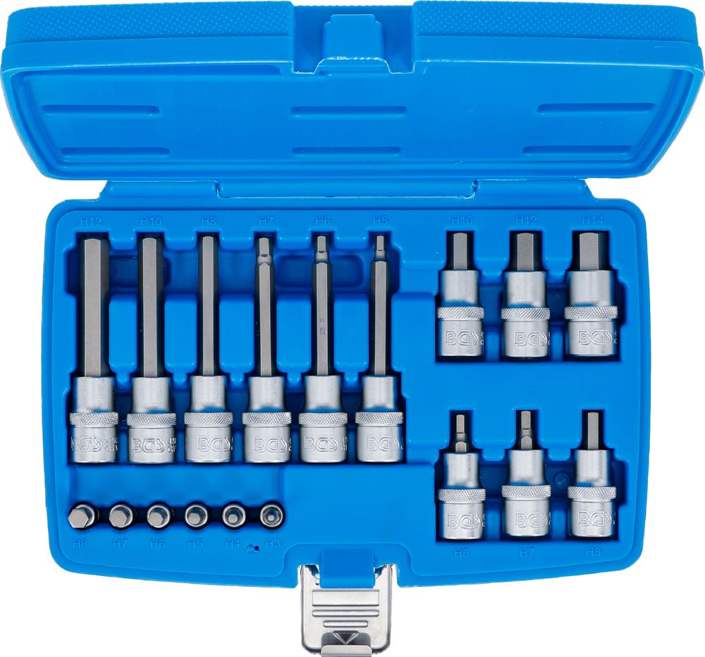 Produktbild Bit Einsatz Satz Antrieb Innensechskant 18 teilig bild 4