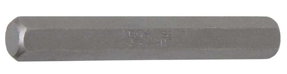 Produktbild BGS Bit Länge 75 mm Innensechskant 10 mm Antrieb Außensechskant 10 mm 3/8 Zoll