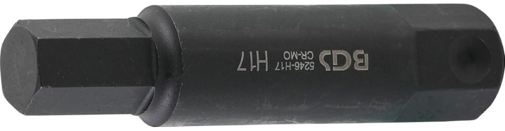 Produktbild BGS Bit Länge 100 mm Innensechskant 17 mm Antrieb Außensechskant 22 mm