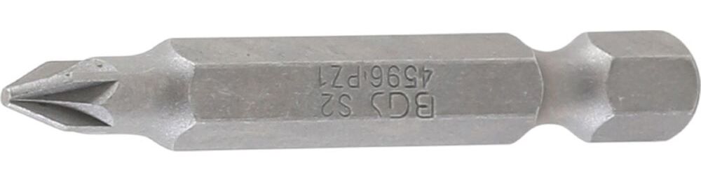 Produktbild BGS Bit Länge 50 mm Kreuzschlitz PZ1 Antrieb Außensechskant 6,3 mm 1/4 Zoll