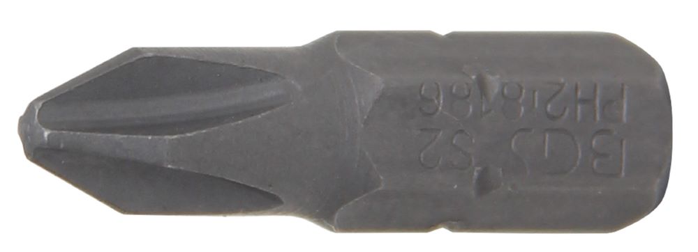 Produktbild BGS Bit Länge 25 mm Kreuzschlitz PH2 Antrieb Außensechskant 6,3 mm 1/4 Zoll