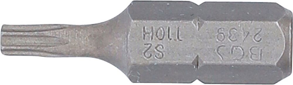 Produktbild BGS Bit Länge 25 mm T10 Antrieb Außensechskant 6,3 mm 1/4 Zoll bild 2