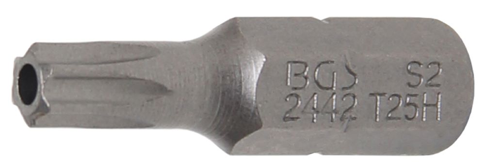 Produktbild BGS Bit Länge 25 mm T25 Antrieb Außensechskant 6,3 mm 1/4 Zoll