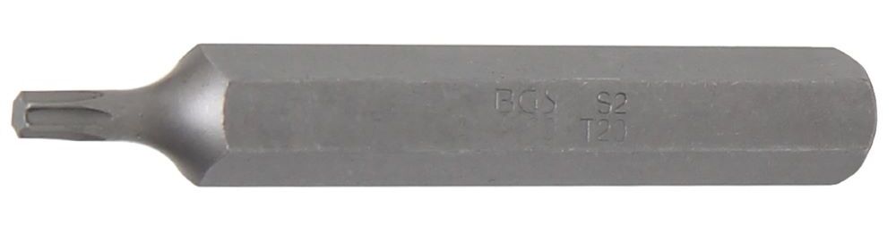 Produktbild BGS Bit T20 Länge 75 mm Antrieb Außensechskant 10 mm 3/8 Zoll T-Profil