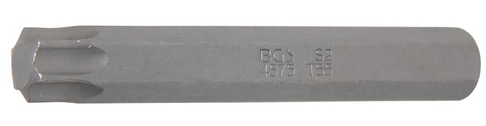 Produktbild BGS Bit T55 Länge 75 mm Antrieb Außensechskant 10 mm 3/8 Zoll T-Profil