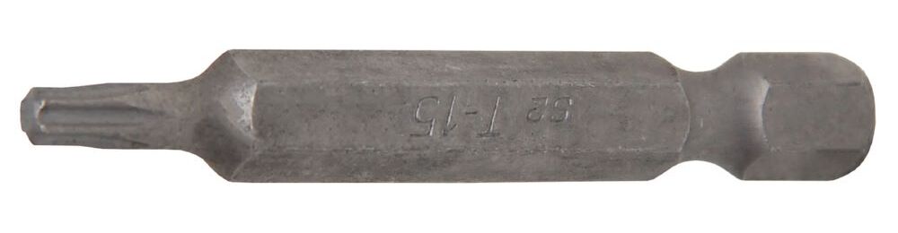 Produktbild BGS Bit T15 Länge 50 mm Antrieb Außensechskant 6,3 mm 1/4 Zoll T-Profil