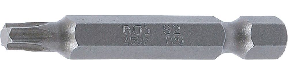 Produktbild BGS Bit T25 Länge 50 mm Antrieb Außensechskant 6,3 mm 1/4 Zoll T-Profil