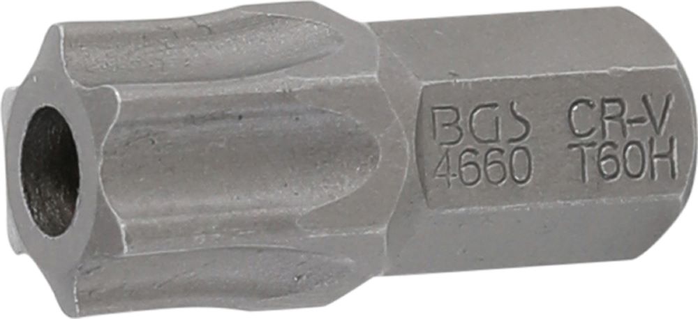 Produktbild BGS Bit Länge 30 mm Antrieb Außensechskant 10 mm 3/8 Zoll T-Profil T60