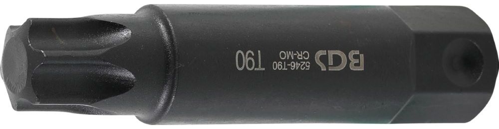 Produktbild BGS Bit Länge 100 mm Antrieb Außensechskant 22 mm T-Profil T90