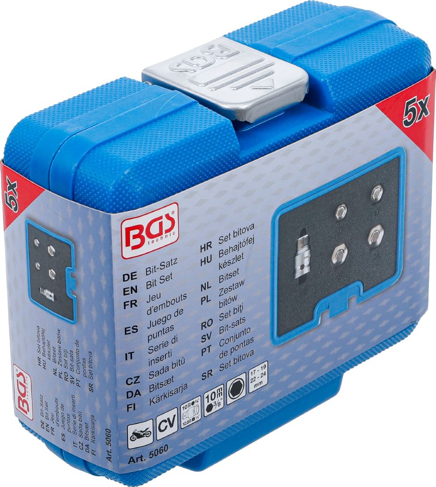 Produktbild BGS Bit Satz für Motorräder Innensechskant 17 - 24 mm bild 6