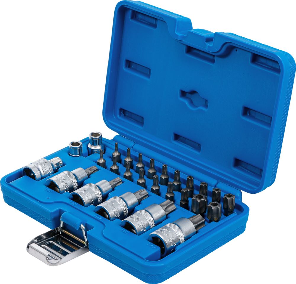 Produktbild Bit- und Bit-Einsatz-Satz 1/2 Zoll T-Profil 27 teilig bild 3